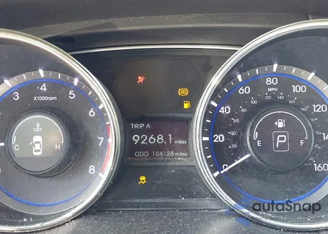 2011 Hyundai Sonata Gls из США, поврежденный, VIN 5NPEB4AC8BH076412